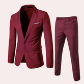 Costume d'été slim fit pour hommes - Élégance et Confort en Plusieurs Couleurs