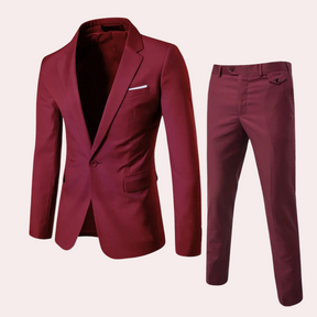 Costume d'été slim fit pour hommes - Élégance et Confort en Plusieurs Couleurs
