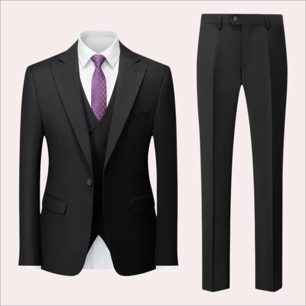 Costume Décontracté Élégant pour Homme - Confort en Fibre d'Acétate Premium