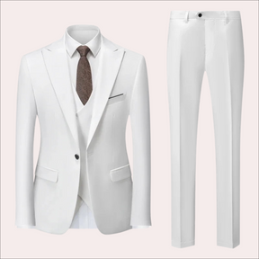 Costume Décontracté Élégant pour Homme - Confort en Fibre d'Acétate Premium
