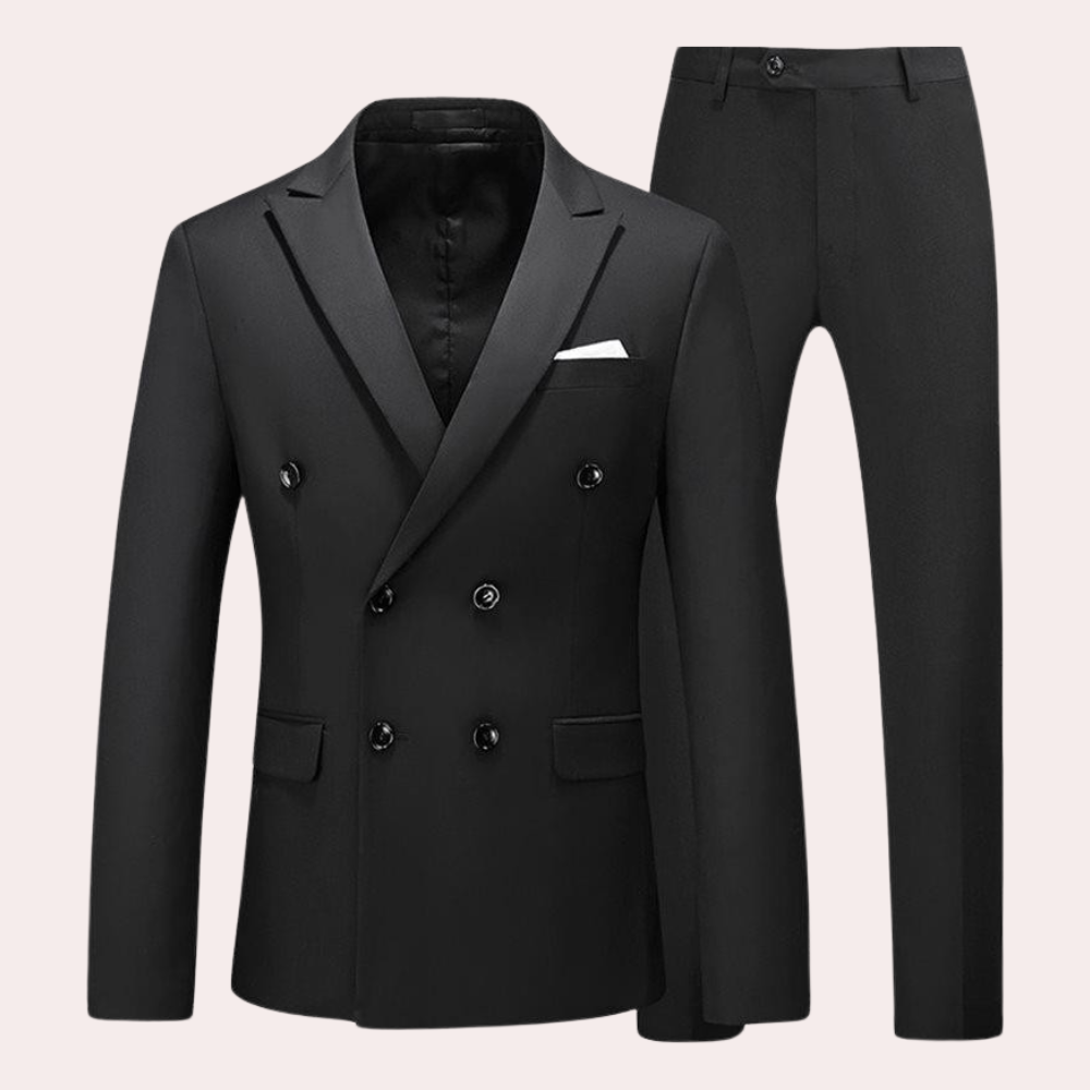 Ensemble 2 Pièces Confortable pour Hommes - Style Classique et Polyvalent