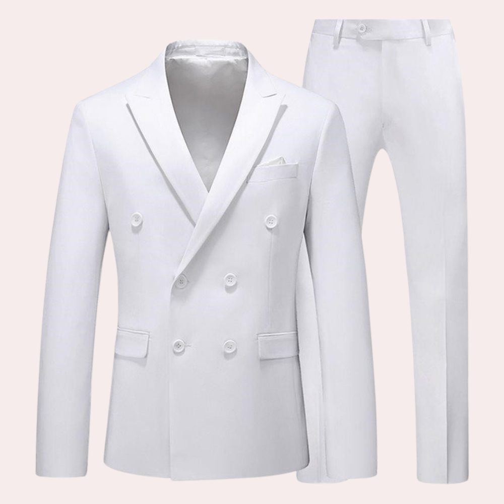 Ensemble 2 Pièces Confortable pour Hommes - Style Classique et Polyvalent
