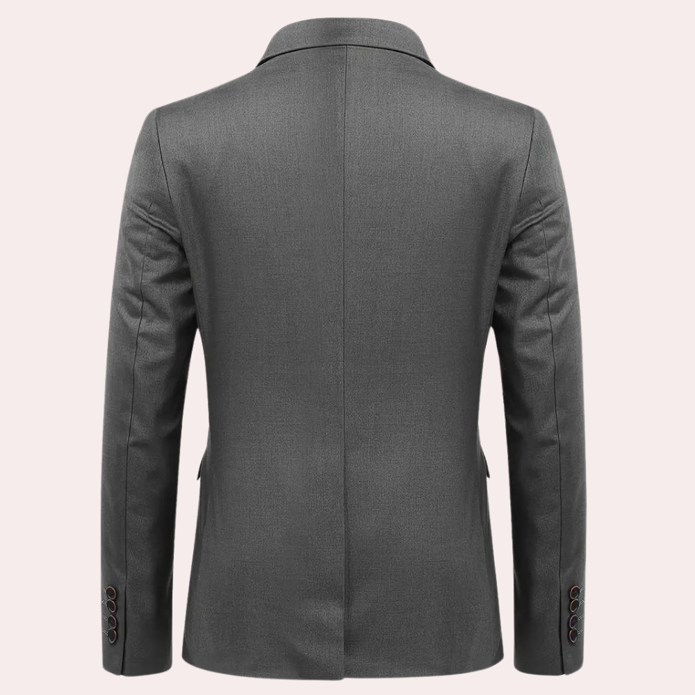 Ensemble Costume Classique 3 Pièces pour Hommes - Confort et Élégance Toute l'Année