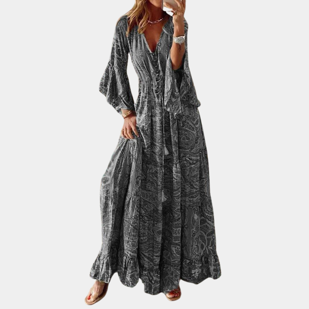 Robe Longue Bohème pour Femmes - Confort et Élégance pour Toutes Occasions