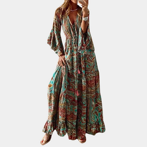 Robe Longue Bohème pour Femmes - Confort et Élégance pour Toutes Occasions