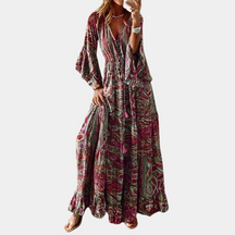 Robe Longue Bohème pour Femmes - Confort et Élégance pour Toutes Occasions