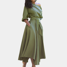 Robe Maxi Élégante Femme - Confort et Style pour Toutes les Occasions