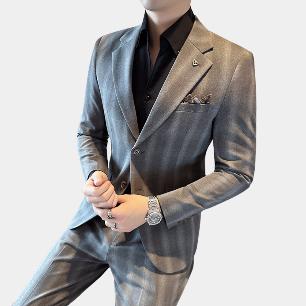 Costume d'Été Élégant pour Homme - Tissu Confortable et Respirant