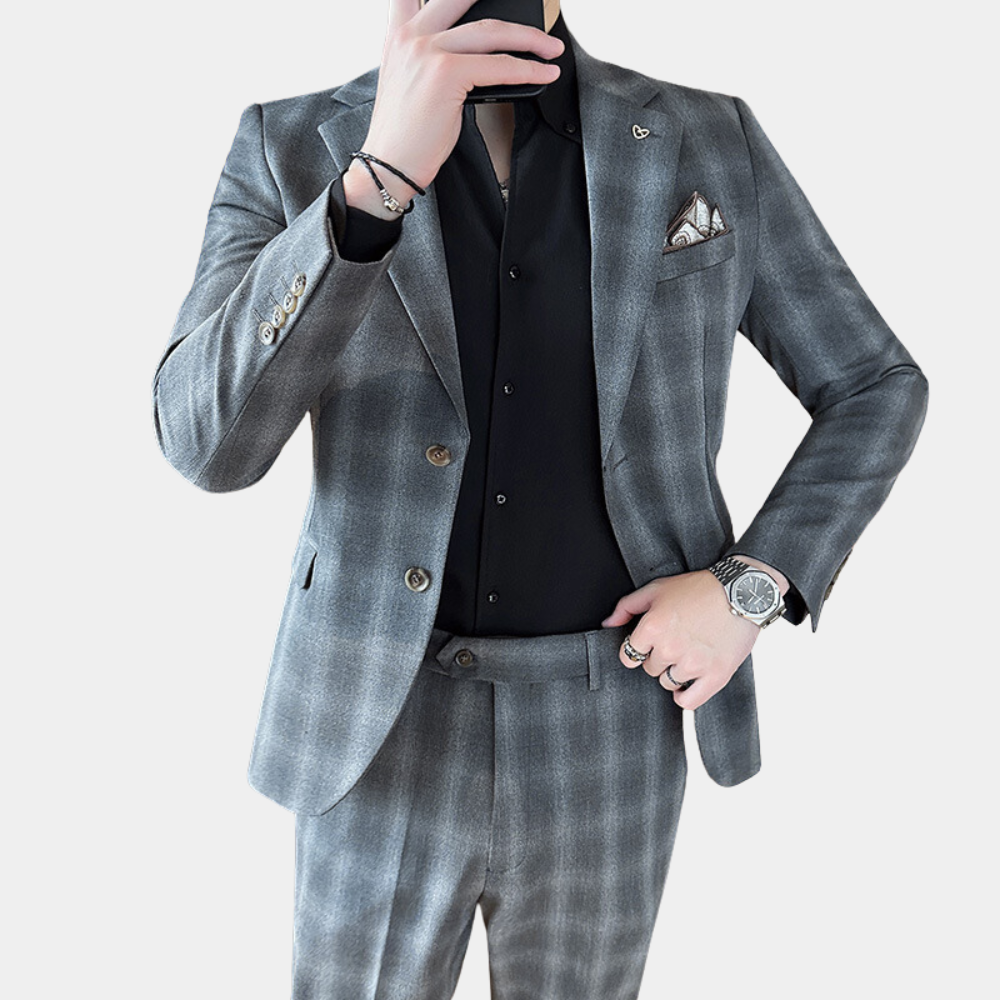 Costume d'Été Élégant pour Homme - Tissu Confortable et Respirant