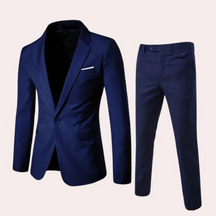 Ensemble de Costume pour Homme - Blazer Sur Mesure et Pantalon Élégant