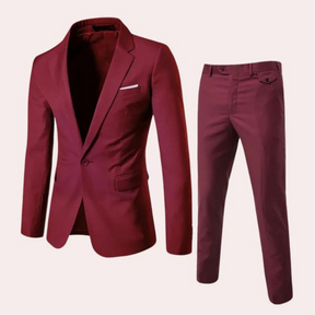 Ensemble de Costume pour Homme - Blazer Sur Mesure et Pantalon Élégant