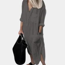Robe Longue Légère pour Femmes - Confort et Style d'Été Respirant