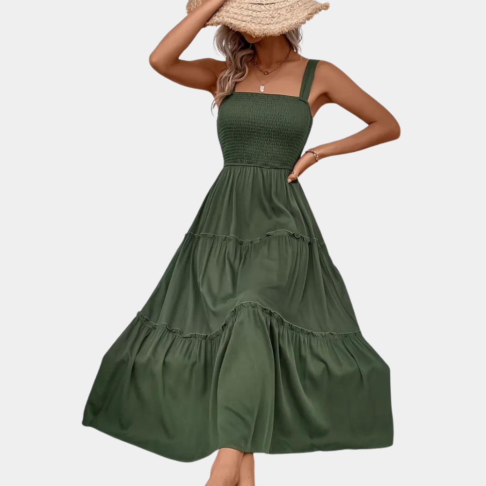 Robe d'Été Confortable pour Femmes - Tissu Respirant et Style Décontracté