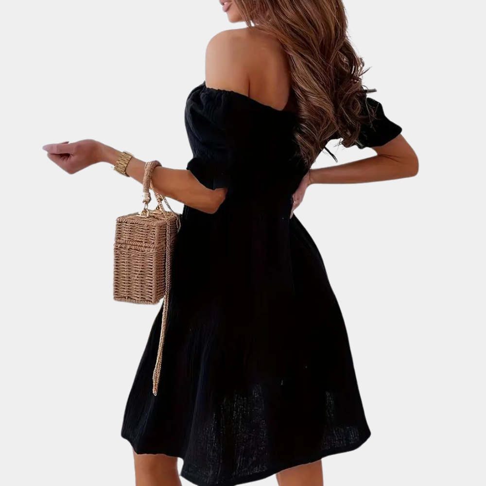 Robe Décolleté Élégante pour Femmes - Confort et Style pour Printemps Été