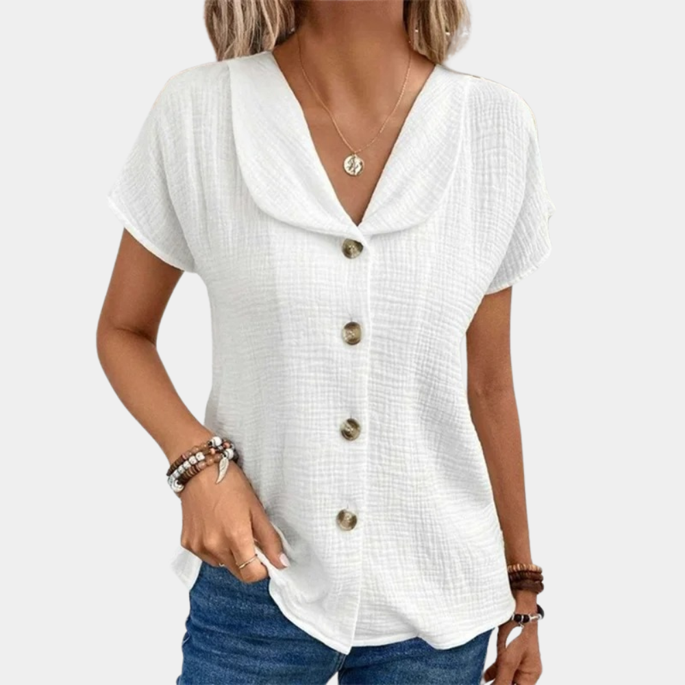 Blouse Élégante Femme en Polyester - Confort et Style pour Toutes les Occasions