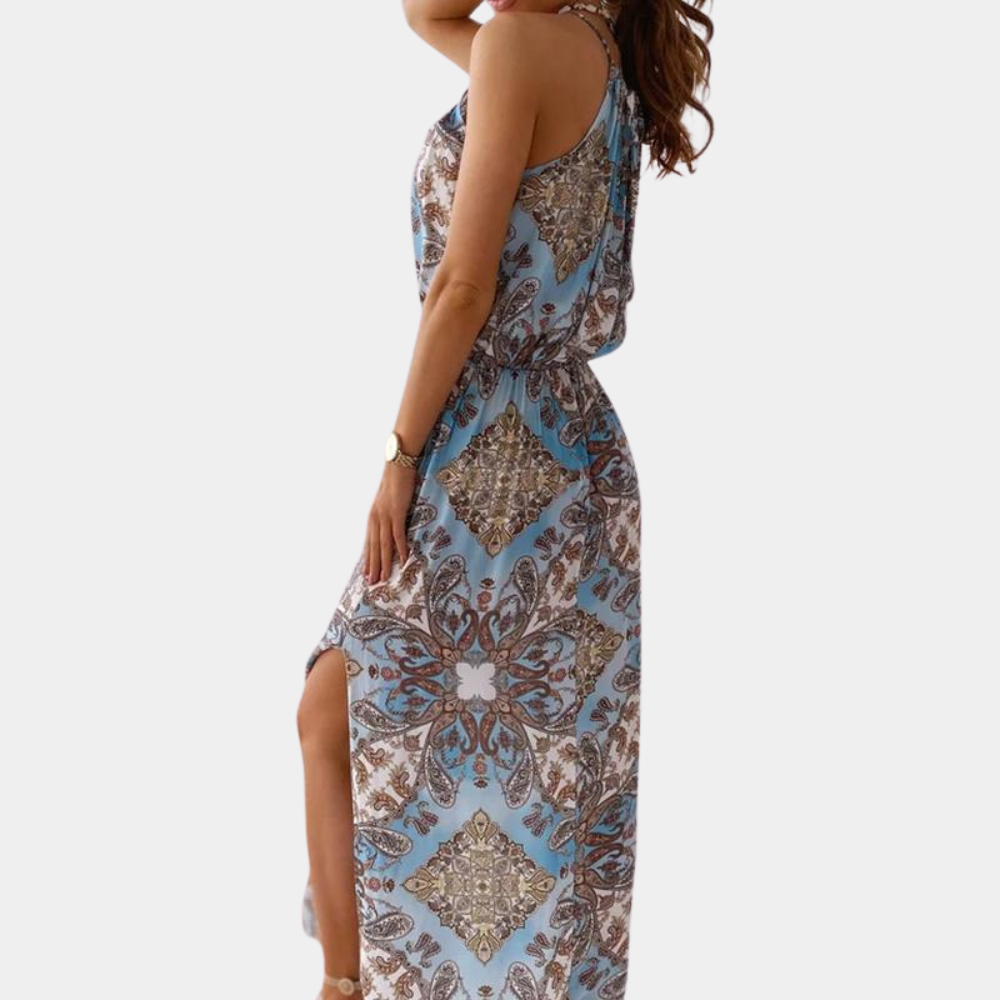 Robe Maxi Bohème Chic - Tissu Doux et Confortable pour Été