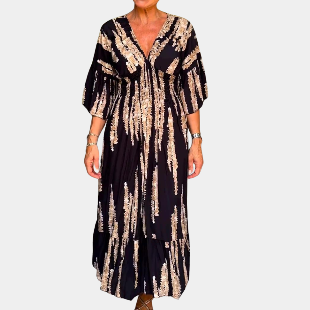 Robe Midi Chic pour Femmes - Confort et Élégance Estivale