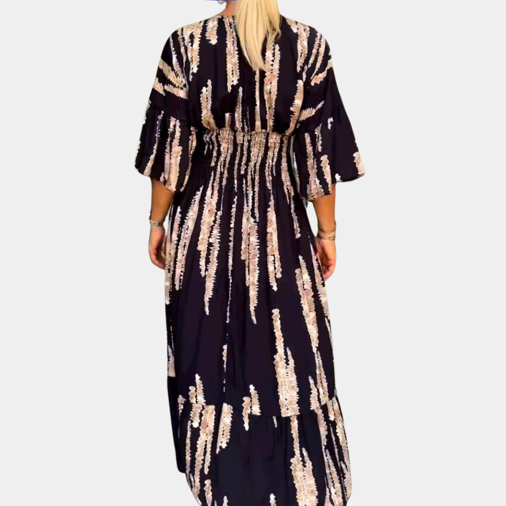 Robe Midi Chic pour Femmes - Confort et Élégance Estivale