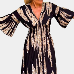 Robe Midi Chic pour Femmes - Confort et Élégance Estivale