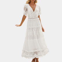 Robe en Dentelle Élégante pour Femmes - Confort et Style Intemporel