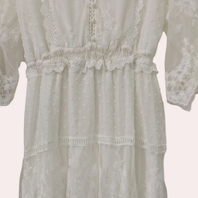 Robe en Dentelle Élégante pour Femmes - Confort et Style Intemporel