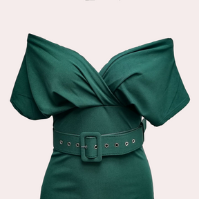 Robe de Soirée Épaule Dégagée Femme - Élégante et Confortable pour Événements Formels