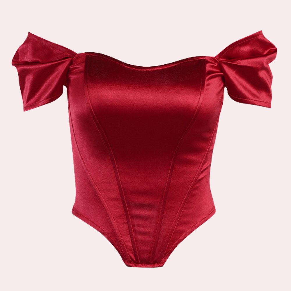 Top Off-Shoulder en Coton - Élégance Confortable et Polyvalente