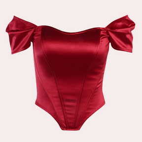 Top Off-Shoulder en Coton - Élégance Confortable et Polyvalente