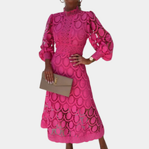 Robe d'Été Élégante en Dentelle - Style Raffiné et Confort Optimal