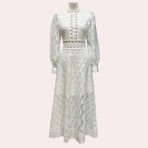 Robe d'Été Élégante en Dentelle - Style Raffiné et Confort Optimal