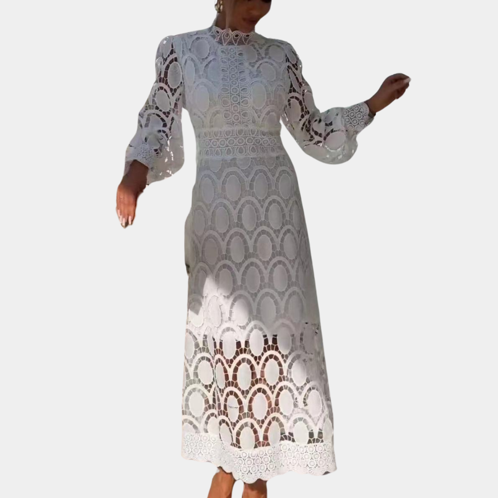 Robe d'Été Élégante en Dentelle - Style Raffiné et Confort Optimal