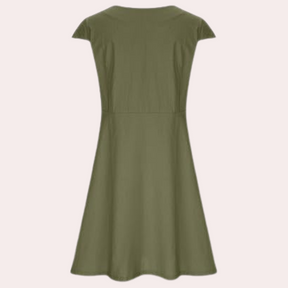 Robe A-Line Coton pour Femmes - Tissu Léger et Style Polyvalent
