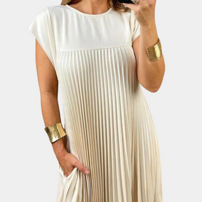 Robe Plissée Élégante pour Femmes - Confort et Style pour Toutes Occasions