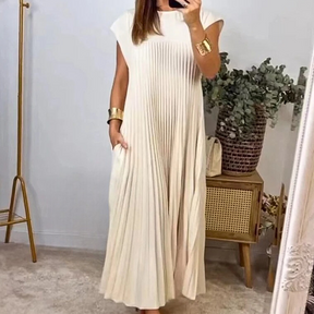 Robe Plissée Élégante pour Femmes - Confort et Style pour Toutes Occasions
