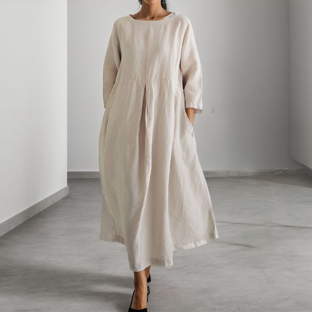 Robe d'été élégante pour Femmes - Tissu Respirant et Design Flatteur