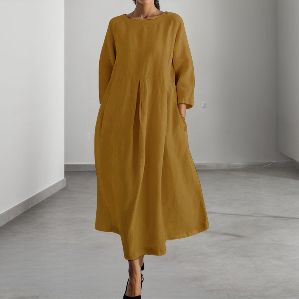 Robe d'été élégante pour Femmes - Tissu Respirant et Design Flatteur