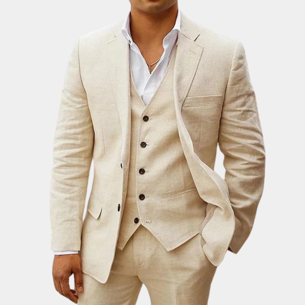 Ensemble de Costume d'Été pour Hommes - Élégance et Polyvalence pour Toutes Occasions