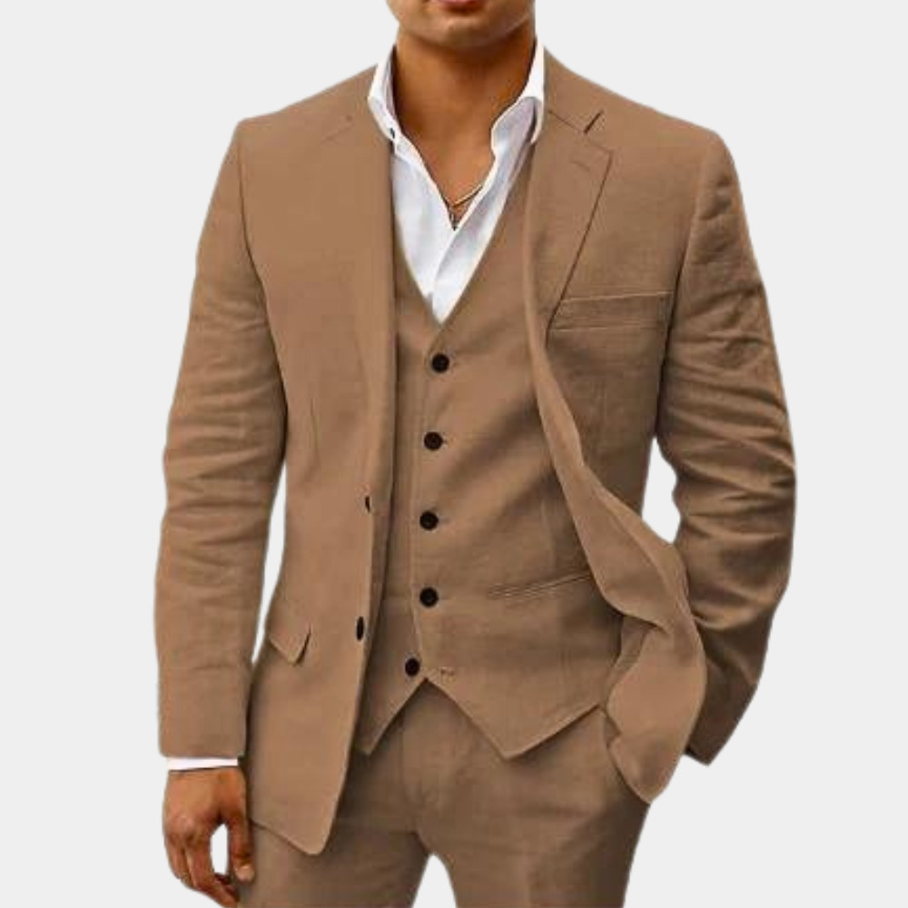 Ensemble de Costume d'Été pour Hommes - Élégance et Polyvalence pour Toutes Occasions