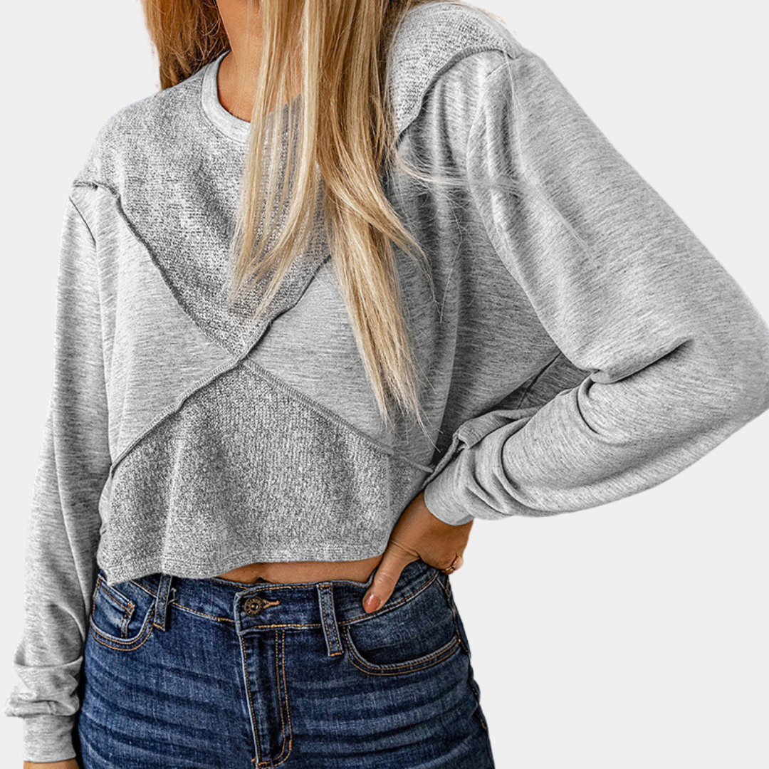 Haut d'été pour Femmes en Coton - Design Patchwork Artistique et Confortable