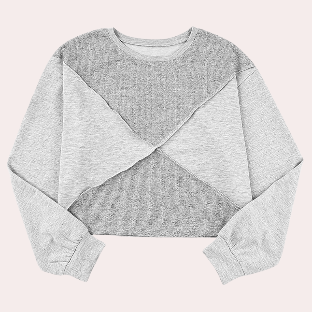 Haut d'été pour Femmes en Coton - Design Patchwork Artistique et Confortable