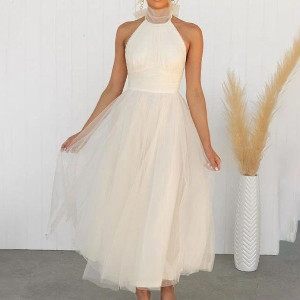 Robe Longue Élégante Sans Manches - Confort et Style pour Toutes Occasions