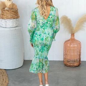 Robe à Imprimé Floral pour Femmes - Confort et Élégance au Quotidien