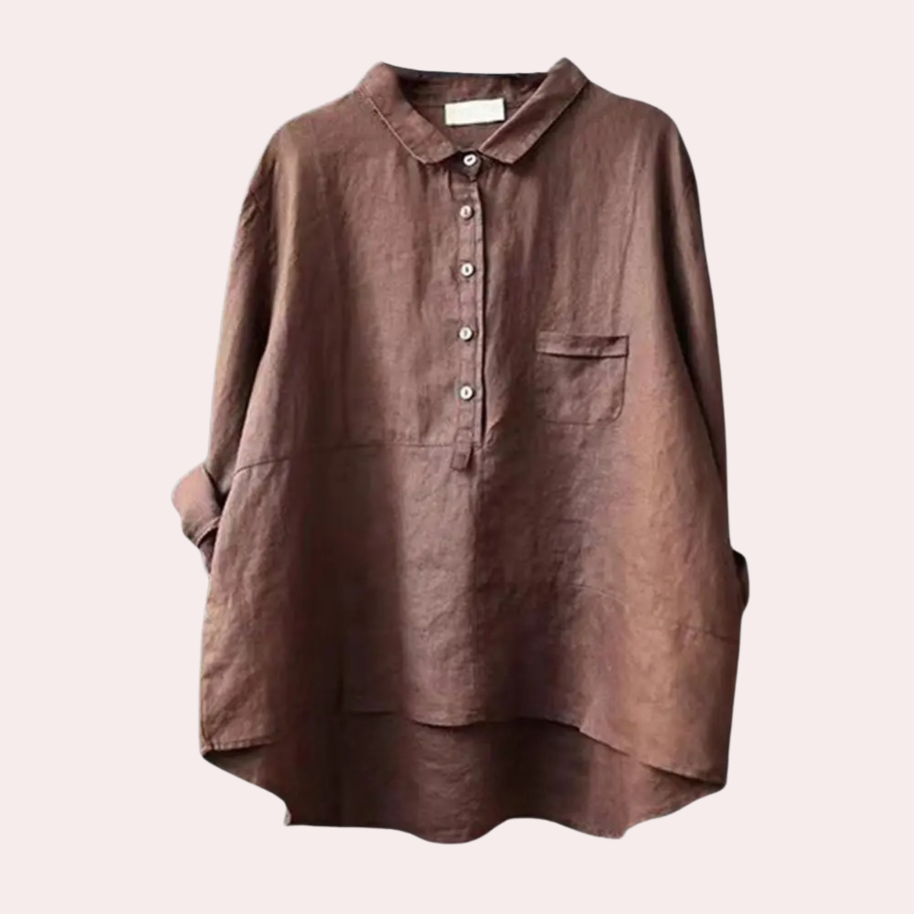 Chemise d'Été Élégante pour Femmes - Confort et Style Polyvalent au Quotidien