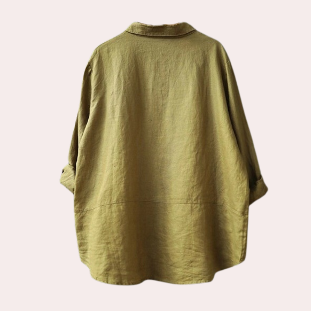 Chemise d'Été Élégante pour Femmes - Confort et Style Polyvalent au Quotidien