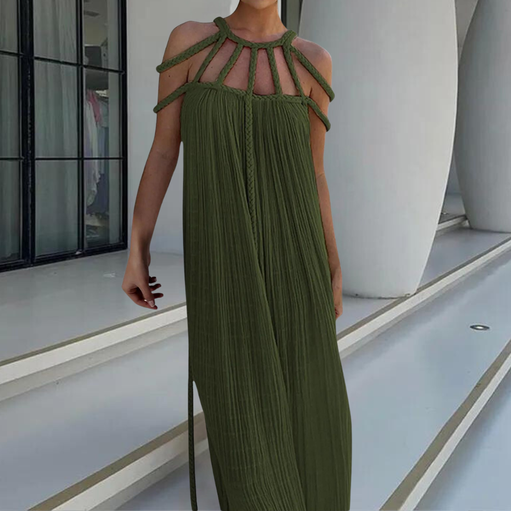 Robe Longue d'Été Élégante - Confort et Style pour Toutes Occasions