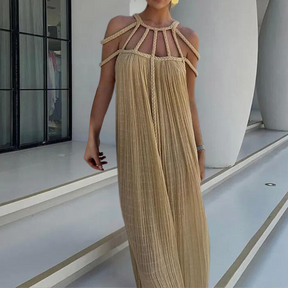 Robe Longue d'Été Élégante - Confort et Style pour Toutes Occasions