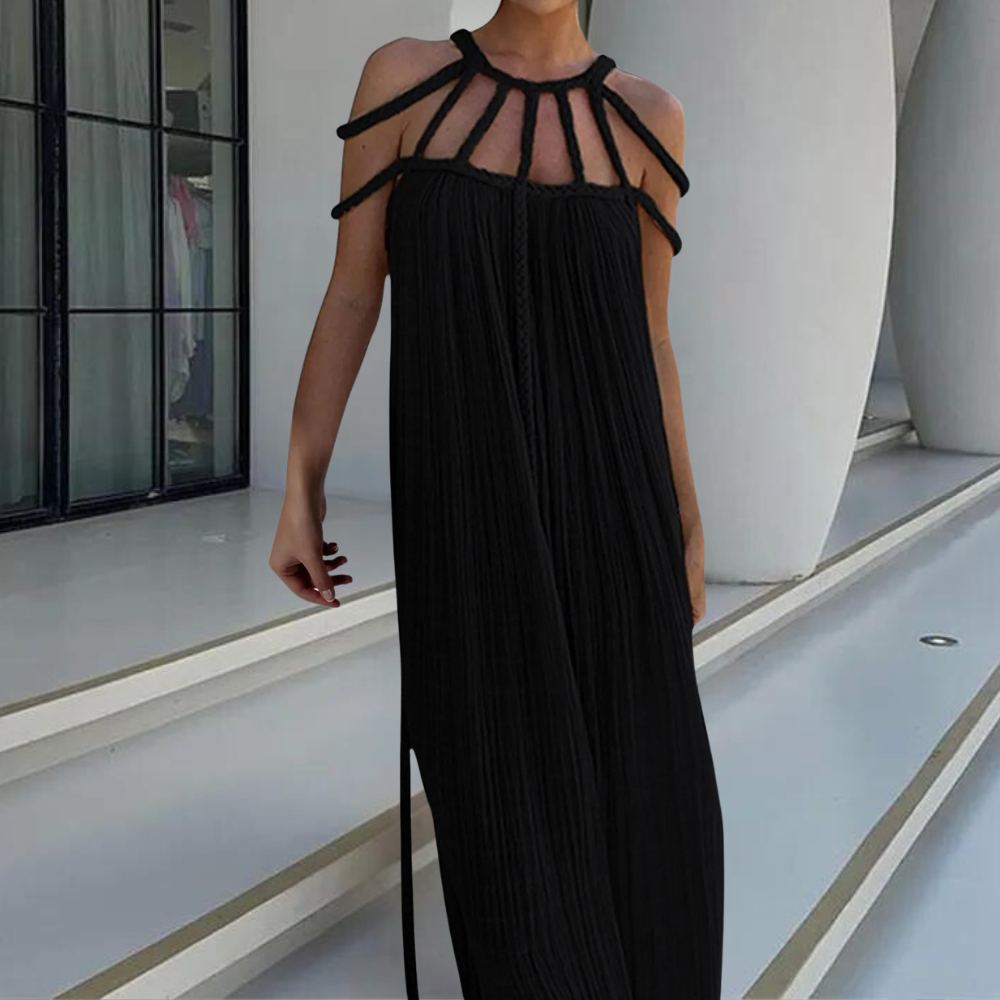 Robe Longue d'Été Élégante - Confort et Style pour Toutes Occasions
