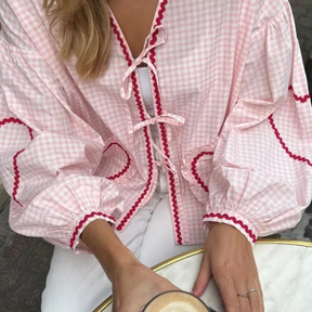 Blouse en Nylon Confortable pour Femmes - Style Polyvalent pour Toutes Occasions