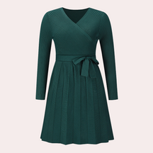 Robe Midi Plissée Femme - Élégance et Confort pour Toutes Occasions