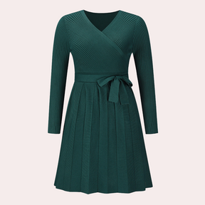 Robe Midi Plissée Femme - Élégance et Confort pour Toutes Occasions